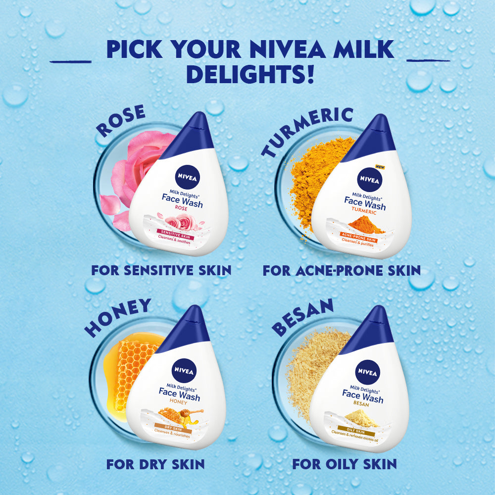 Milk Delights Face Wash - Saffron (Normal Skin)