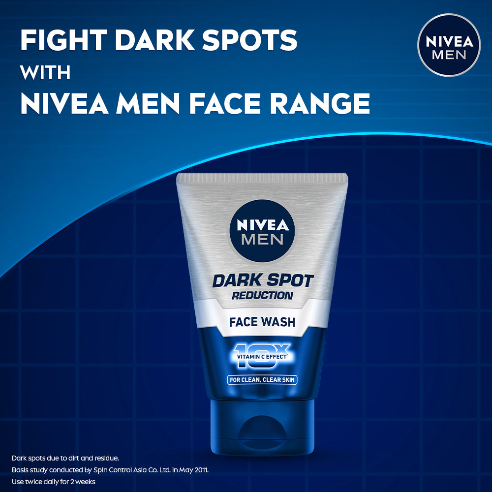 Men's Face Wash - Dark Spot Reduction, 10x Vitamin C