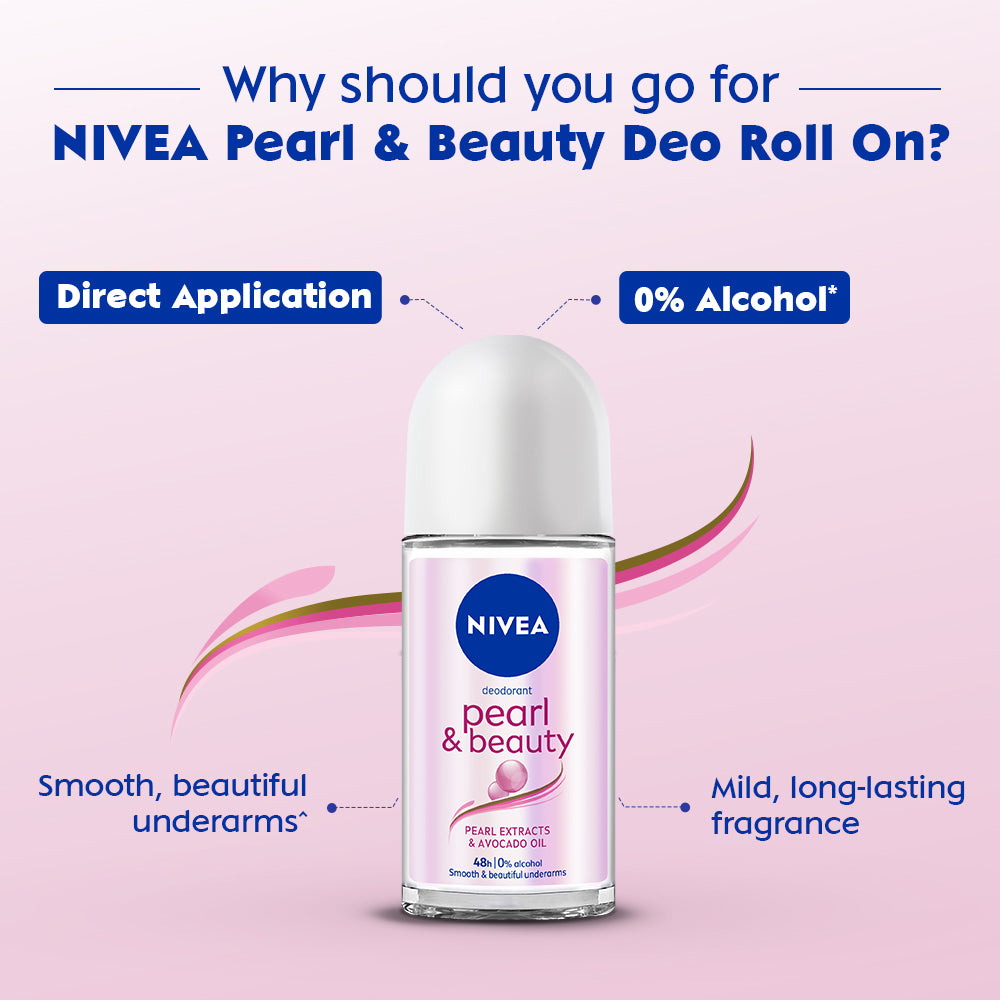Deodorant Roll On - Pearl & Beauty