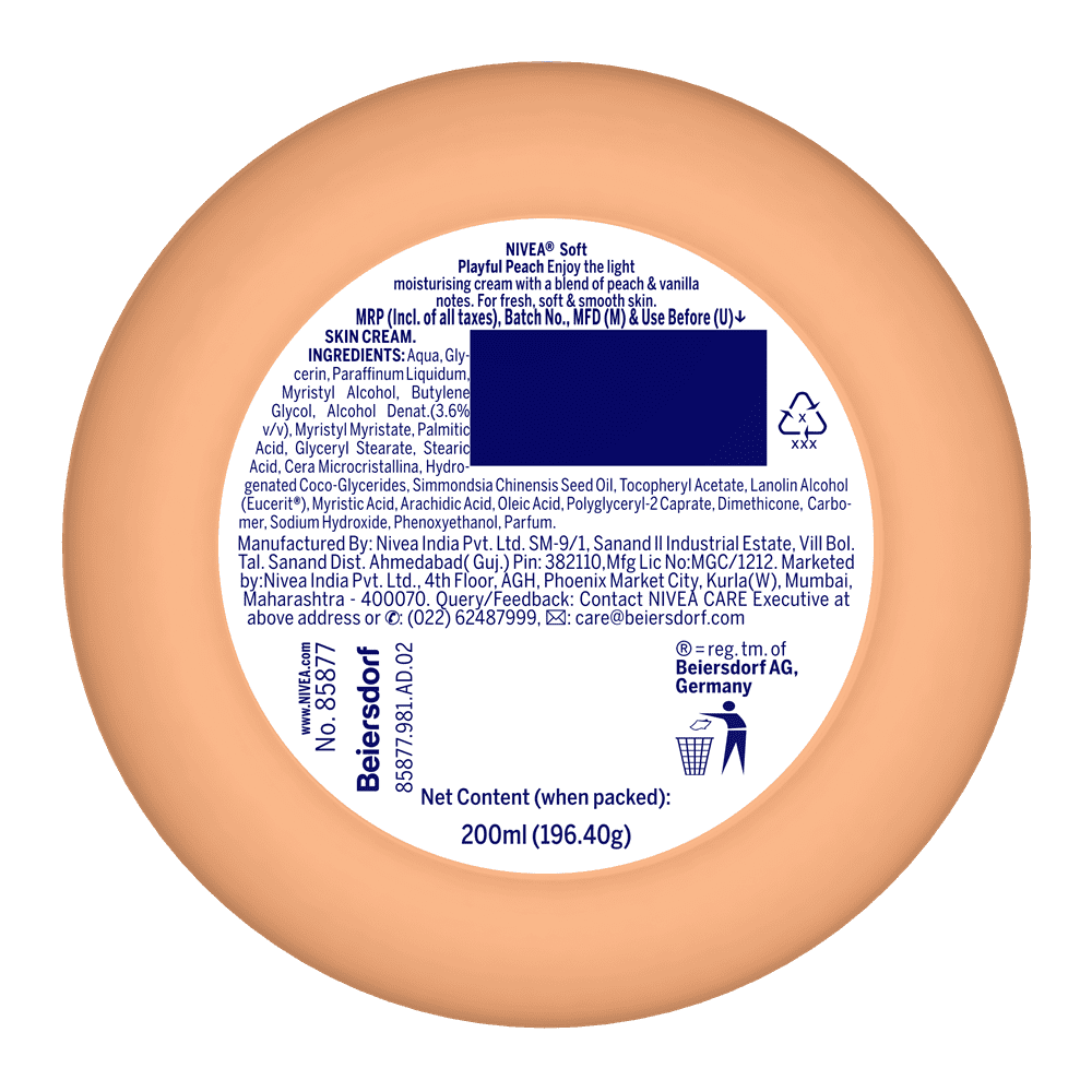 Soft Scents Moisturising Cream – Playful Peach